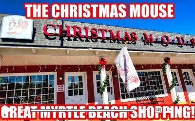Christmas Mouse Shopping Myrtle Beach
