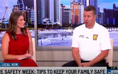Myrtle Beach Fire Chief Safety Tips
